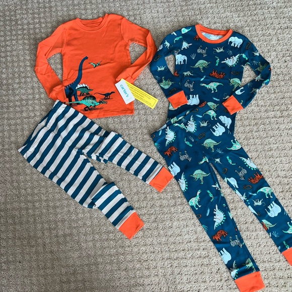 New Carters Dinosaur Print Pjs - Picture 10 of 13